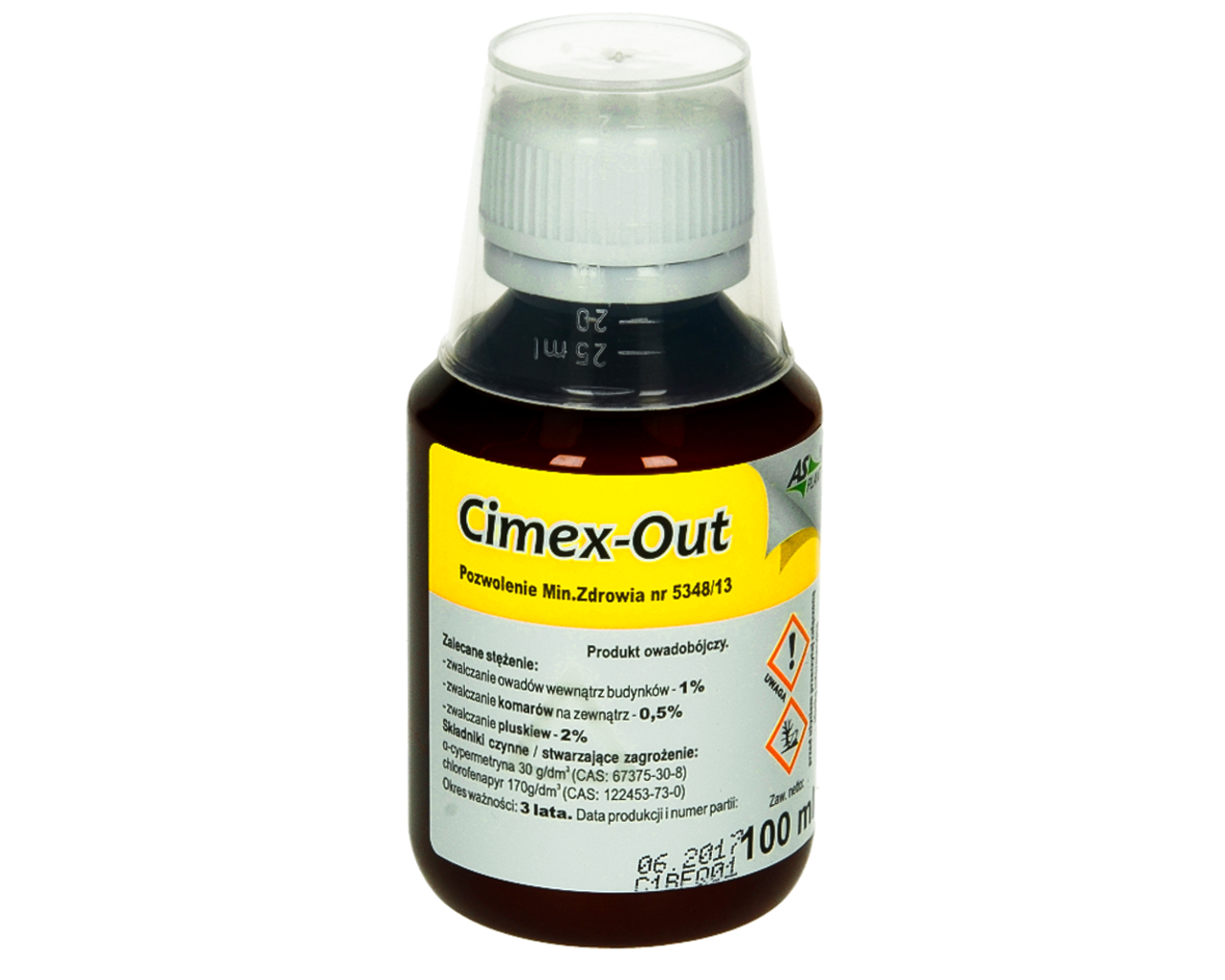 CIMEX OUT prípravok na šváby 100 ml