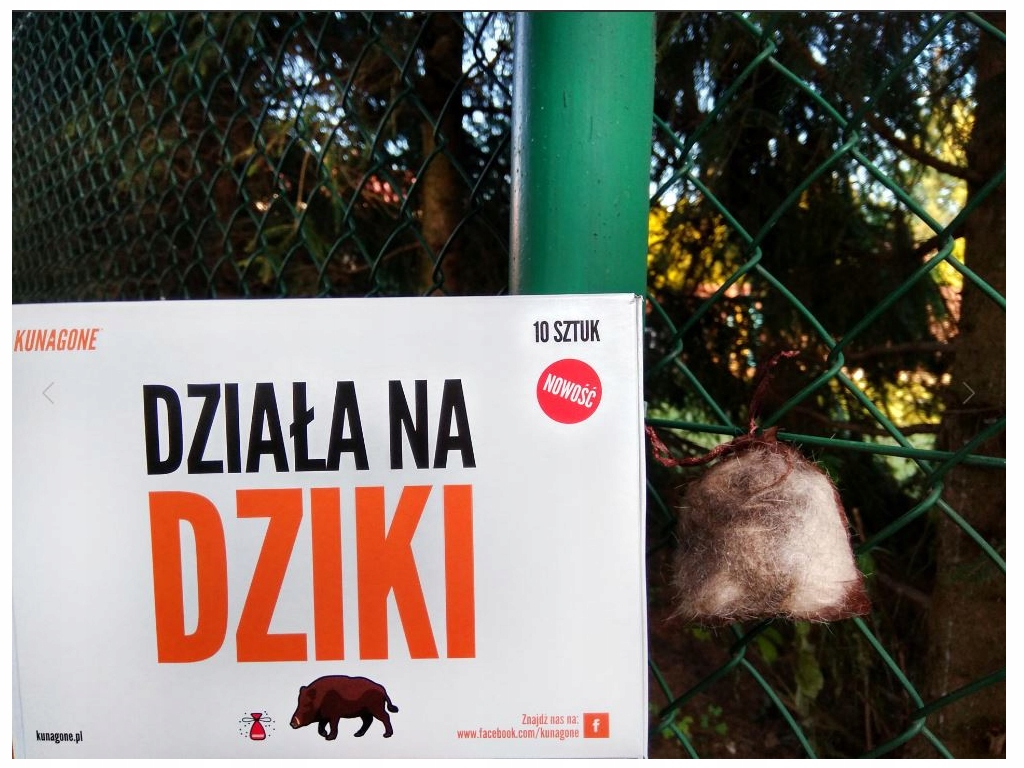 Kunagone odpudzovač lesnej zveri