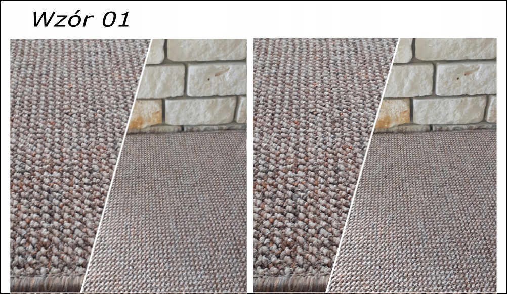 Béžový koberec Herkules 80 × 200 cm zo 100 % polypropylénu
