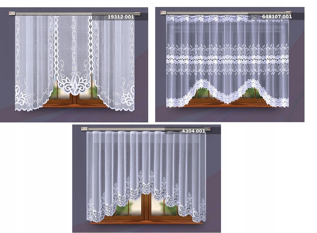 Opona pripravená Jacquard 160x400 Vyššia polica