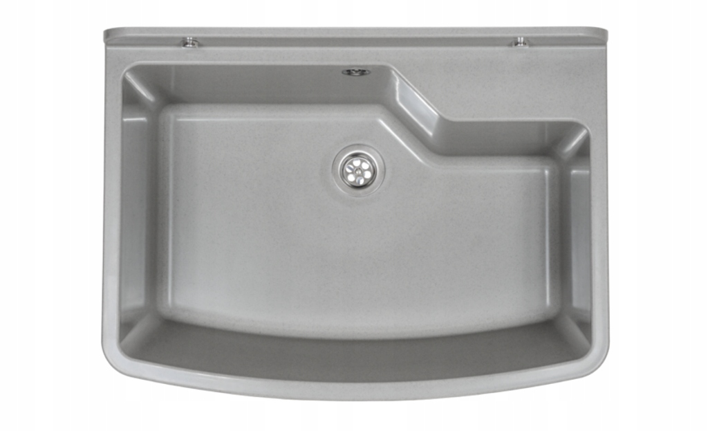 Úžitkový drez Maximus Zelvo 610 × 440 × 230 mm so súpravou