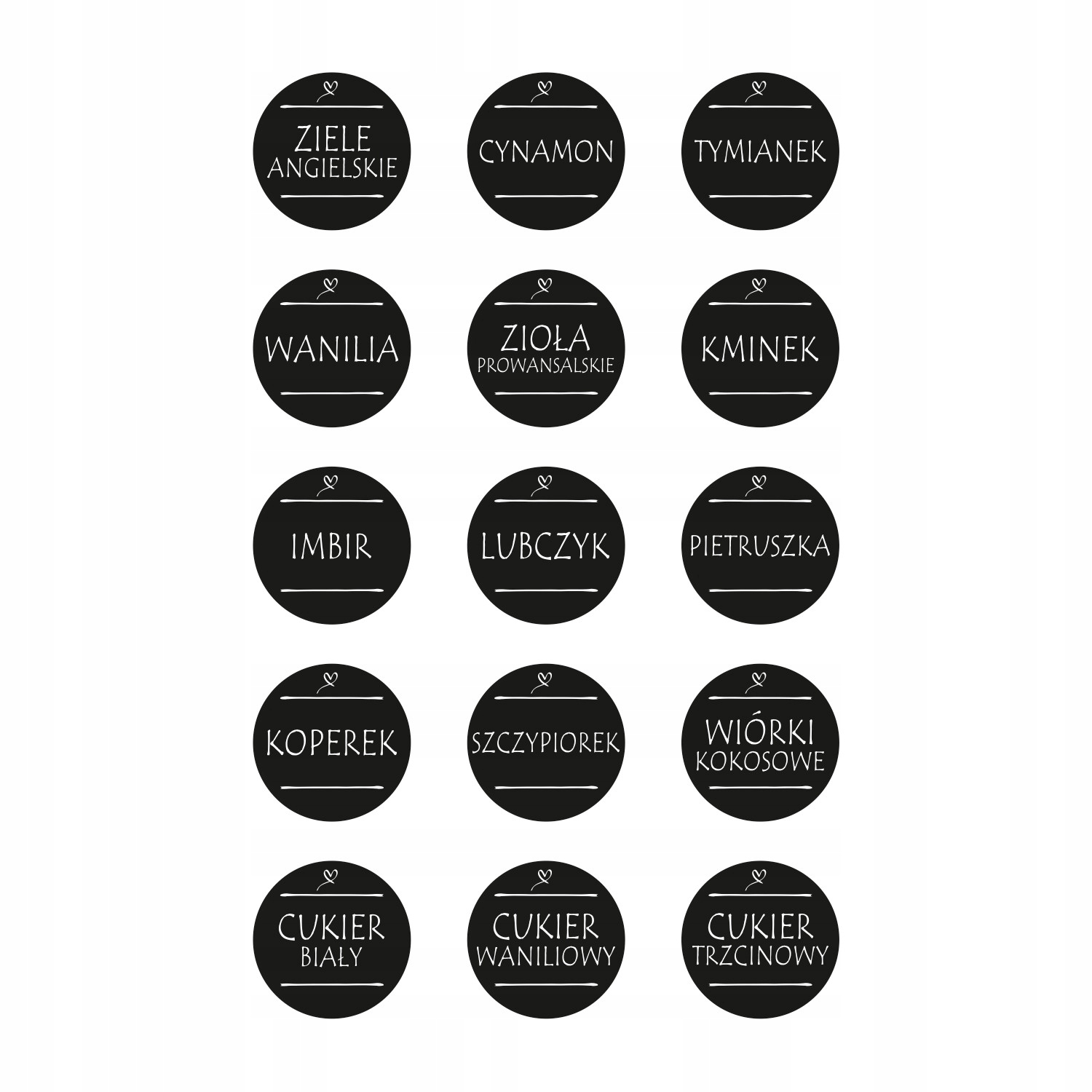 20x jar 120 ml 60x štítkov štítkov pre korenie