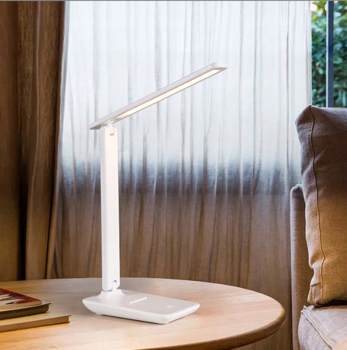Školská stolová lampa pre stôl USB 7W LED dotyk