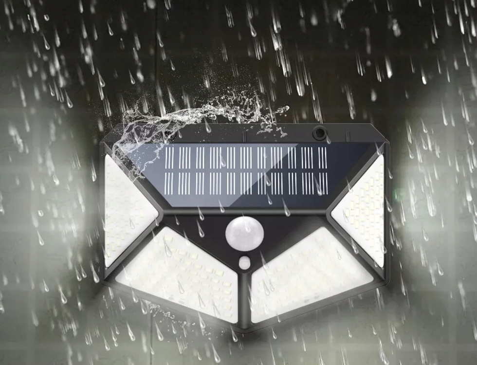 Solárna lampa s Dlake Multi -Much Sensor 100 LED