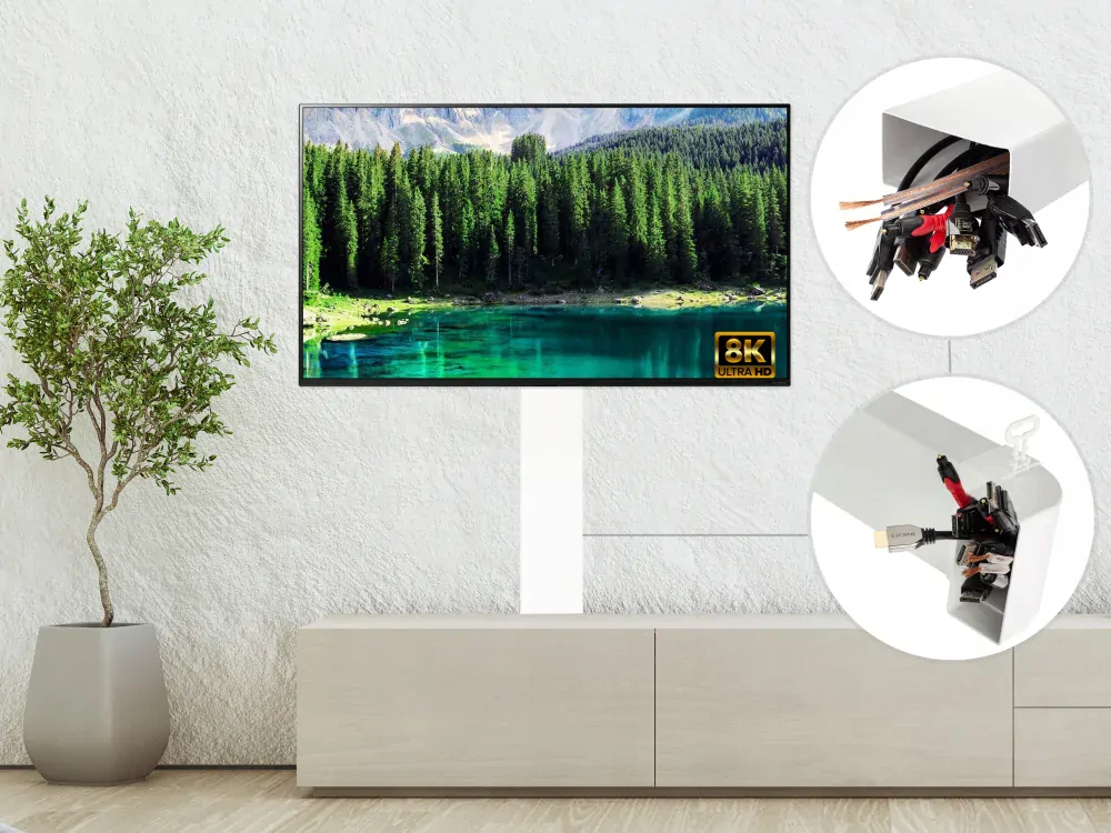 Kábel televízneho kanála skrytý set 100 cm