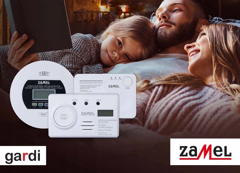 2in1 LPG 230V 90 dB senzor oxidu oxidu oxidu uhoľnatého