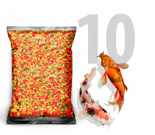 FISH FOOD KOI MIX loptička 10 LITROV vo vedre