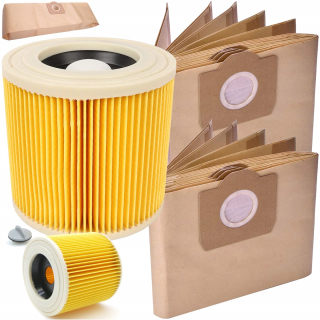 Diel, príslušenstvo - 10x vrecká filter pre vysávač Karcher wd3 mv3 wd 3