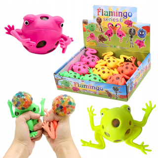 Antistresový Gniotek Frog Rainbow Squish FROG Ball
