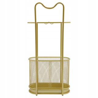 Kovový voľne stojaci držiak na dáždniky, 60 cm