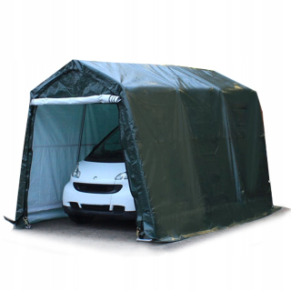 2,4x3,6m Garážový stan, PE 450 N, tmavozelený
