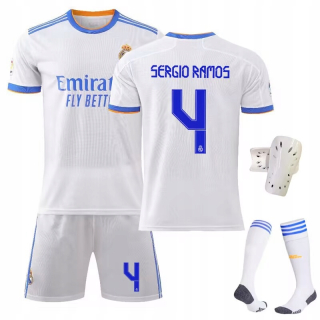 Basketbalová súprava - 21-22 futbalové oblečenie č. 4 ponožky Sergio Ramos