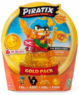 MAGIC BOX - PIRATIX - SÉRIA GOLDEN TREASURE - ZLATÝ BAL 3 z 6 - OLLIE