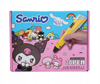 Magic marker 3D pero plus KUROMI náplne