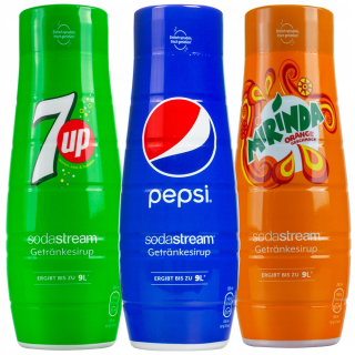 Sirup do SodaStream Pepsi karbonizátor 440 ml + 2 ďalšie produkty