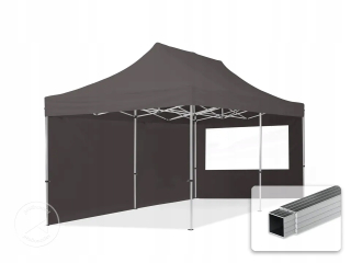 3x6m Alu Pop-up stan 32mm 700N tmavosivý