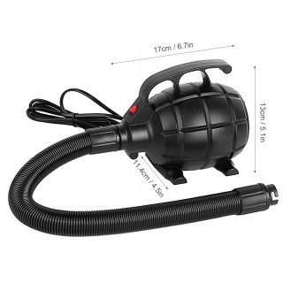 500W elektrická pumpa na matrace a nafukovacie hračky