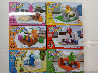6 Sady kociek RAINBOW FRIENDS /SL69209A