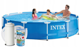 7v1 ZÁHRADNÝ RÁMOVÝ BAZÉN 366x76 cm - INTEX 28212 model 2025