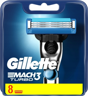 Gillette Mach 3 Turbo Insert 8 ks