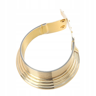 NÁHRDELNÍK KOŽENÝ CHOKER AFRICAN TRIBAL GOTIC