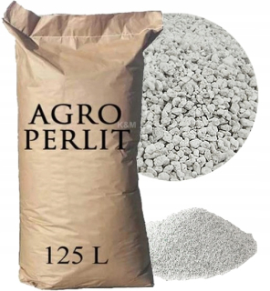 Agroperlite 125L Agro Perlite FAT 0-6 ROOTING PROPAGION PREPARE PROPALES !!