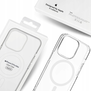 Zadné strany Apple pre Apple iPhone 13 Pro Max Clear Magsafe, bezfarebné