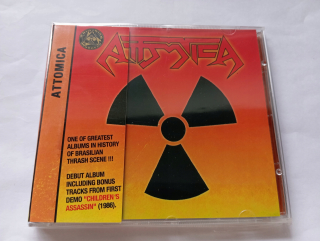 ATTOMICA Attomica thrash metalová CD folia