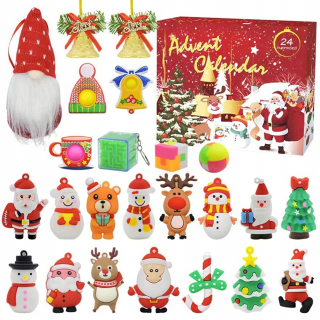 Stojanový adventný kalendár - hrací obdĺžnik