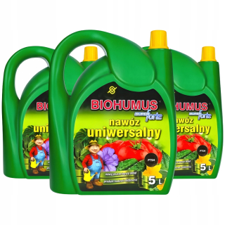 Agrecol Biohumus Prírodné univerzálne organické hnojivo 5l Sada 3 kusov