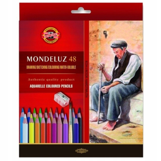 Vodové ceruzky Koh-I-Noor 48 ks.