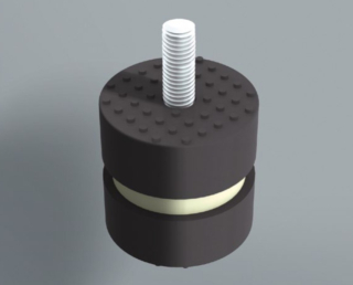 Elastomérové tlmiče pre tepelné čerpadlá do 100 kg!