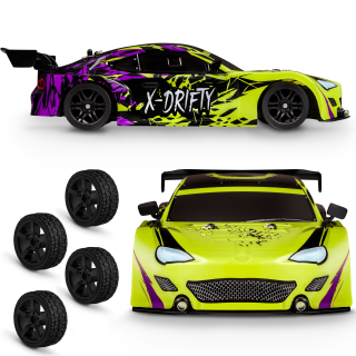 Auto Auto RC DRIFT DRIFTING NA DIAĽKOVÉ OVLÁDANIE 20km/h