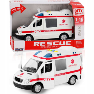Sanitka pre deti- Automatická ambulancia Ambulancia účinky hrajú