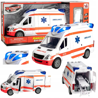 Sanitka pre deti- Automatická ambulancia Ambulancia Van Bus Drive Drive