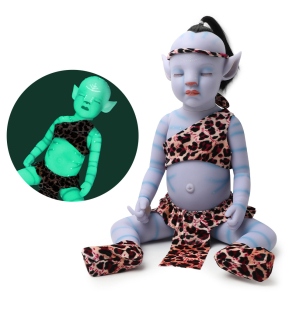 Reborn bábika - Avatar Realistická bábika realizovala dieťa 50 cm