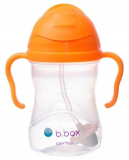 Hrnček, fľaša pre kojenca - Tritanowa fľaša so slamou 450 ml B.box E Forest