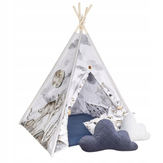 TIPI STAN PRE DETI PRE BABYSTEPS 12 MSC + WOLF MOONLIGHT IZBA