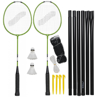 Raketa Stiga Garden GS Black so sadou loptičiek
