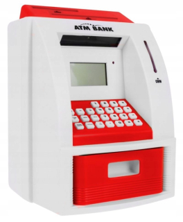 Pokladnička pre deti - Vzdelávacie bankomat Piggybook SJF poľský darček