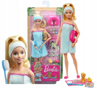 Súprava s bábikou Barbie Luxury Spa