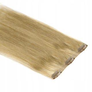 Príčesok, stredne dlhé prírodné vlasy, svetlá blond MODERN-HAIR