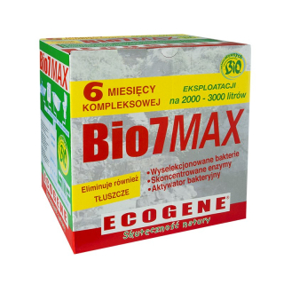 + BIO7 MAX 1 KG BAKTÉRIÍ PRE ČISTIARNE SEPTIKOV