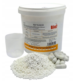 BIO7 GRAUISSES BIO7 TUKY 1 KG ODMAŠŤOVACIE BAKTÉRIE NA ČISTENIE ODPADOVÝCH VOD