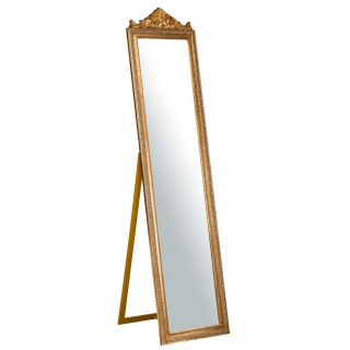BISCOTTINI Aura stojace zrkadlo, podlahové zrkadlo 178x43xm, antik