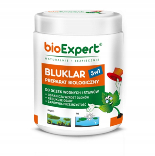 BLUKLAR 500G – SPÔSOB, AKO SA VYROBIŤ SO ZELENOU VODOU, RIASMI A POŤKAMI