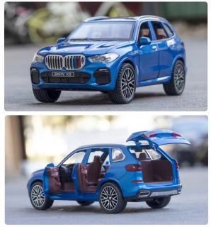 Osobné auto pre deti - BMW X5 CAR Model 1:32 kovová hračka