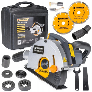 Drážkovacia fréza - Elektrický výtok 3100 W 150 mm laserový kufor