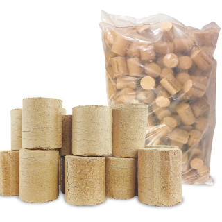 Drevené briqueta valček dubový buk 20 kg