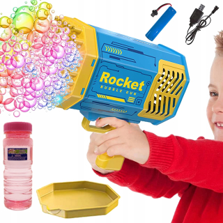 DARČEK K NARODENINÁM BAZOOKA BUBLINOVEJ PISTOLE HQ